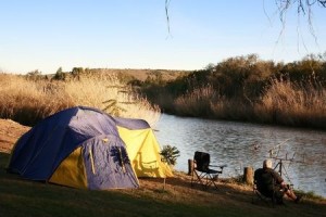 camping fishing trip