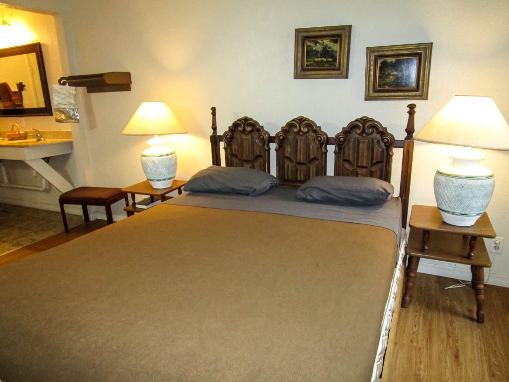Bed in Lodge Room #4