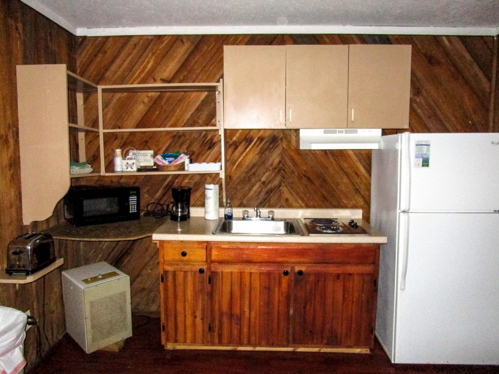 Kitchen inside Spring House